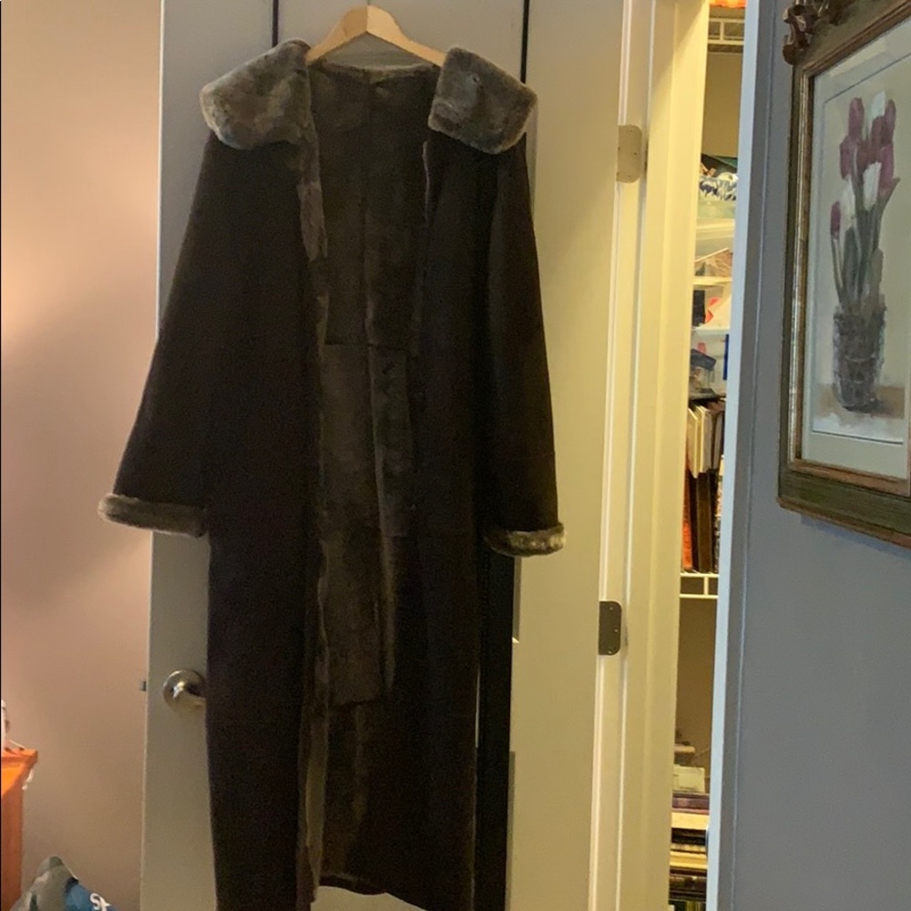 Gorgeous long Shearling coat